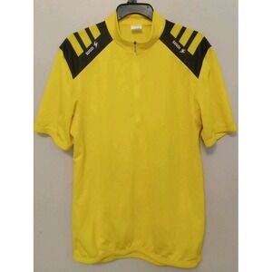 sugoi‎ Coretech men Yellow Black Shortsleeve Cycling jersey Shirt Size Xlarge